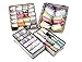 YIMAN™ Collapsible Storage Boxes Organizer Drawer Divider 4 Set, for Bra Underwear Socks Color: Beige