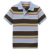 Toddler Boys' Cherokee Short-Sleeve Auto Stripe Polo - Teton Sky