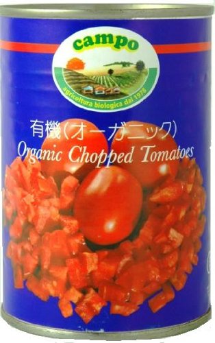 CAMPO 有機栽培チョップドトマト 400g