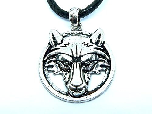 Wolf Animal Spirit Guide Pendant for Men and Women Viking and Native American Wisdom Symbol