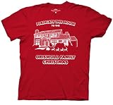 Christmas Vacation "I Dedicate this House to the Griswold Family Christmas" Green Adult T-Shirt