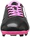 adidas Performance Conquisto Firm-Ground J Soccer Cleat ,Black/White/Solar Pink,4 M US Big Kid