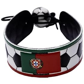 Portuguese Flag Classic Soccer Bracelet