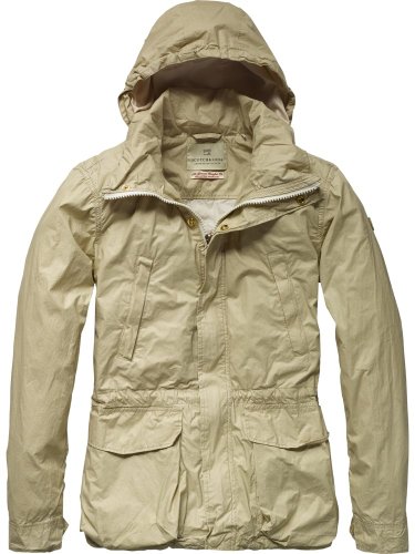 Scotch & Soda Herren Jacke 12010210006 - Midlenght outdoor jacket, Gr. 52 (XL), Braun (06  Preisvergleich