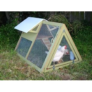 The ChickenCrib - the modern, beautiful, urban, portable coop for 2-3 lovely hens!