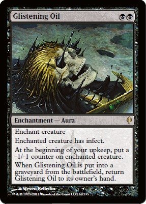 Magic: the Gathering - Glistening Oil - New Phyrexia