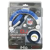 NFL San Diego Chargers Team Logo DJ Headphone