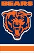 AFCH Bears 44x28 Applique Banner