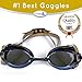 GogglX Swimming Goggles for Men and Women with 3 Pcs Nose Bridge