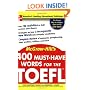400 Must-Have Words for the TOEFL