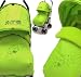 AMAZON STROLLER BABY TRAVEL ZETA VOOOM COMPLETE - LIME WITH FOOTMUFF