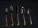 Gorham Golden Ribbon Edge 5 Piece Place Setting