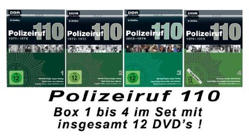 Polizeiruf 110 - Box 1-4 1971 - 1975 (DDR TV-Archiv) [12 DVDs]