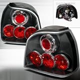93-98 VOLKSWAGON GOLF GL CL HATCHBACK MK3 BLACK TAIL LIGHTS by Spec-D Tuning