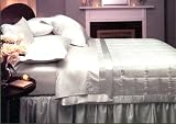 Fieldcrest Luxury Silk Quilt Light Green -- Queen