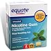 Equate - Nicotine Gum Polacrilex 4 mg, Stop Smoking Aid, Mint Flavor, 170 Pieces Equate - Nicotine Gum Polacrilex 4 mg, Stop Smoking Aid, Mint Flavor, 170 Pieces