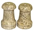 Fossil Marble Salt n & and Pepper Set