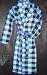 Apparel : NEW ITEM!! Kids POLAR Fleece Robe - ROYAL PLAID