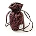 Juss-Luv Squirrel Pouch - Ladies Camping / Travel / Toiletry / Make-up Bag - Purple Swirl