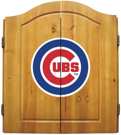 IFS - Chicago Cubs MLB Dart Board w/Cabinet