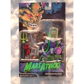 1996 MARS ATTACKS PAEEC OVERLORD ELECTRONIC TALKING ACTION FIGURE