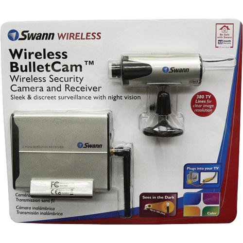 Swann Communications SW231WCB Wireless Bullet Security Camera and Receiver