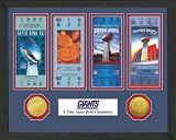 NFL  New York Giants Super Bowl XLVI Championship Ticket Collection