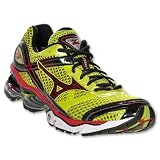 MIZUNO Wave Creation 13 Men's Running Shoes, Cyber Yellow/Red/Black