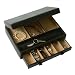 Brown Faux Leather Dresser Valet