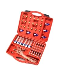 Automotive Parts and Accessories: XtremepowerUS Diesel Diagnostic Injector Flow Adaptor & Flow Test Set Meter 6 Cylinder Common Rail SET - XtremepowerUS