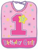 Hugs and Stitches Girl - Vinyl Bib Party Supplies