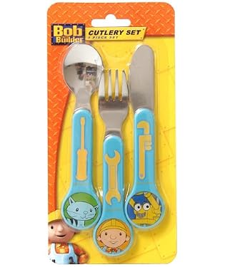 Bob the Builder 3pc Cutlery Set