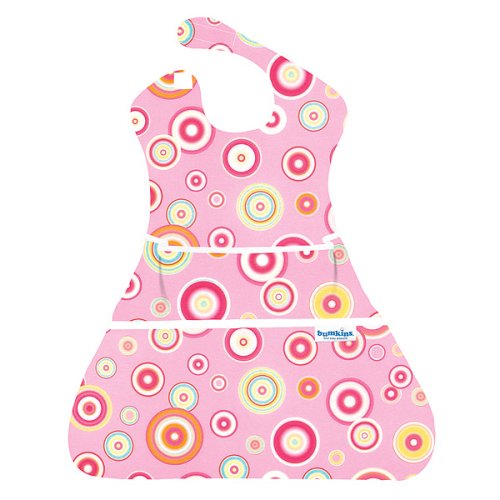 Bumkins Waterproof Supersized Superbib&iquest; - Pink Supernova