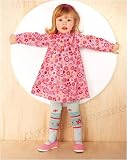 Flower Power Toddler Dress and Tights Set