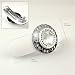 Eroica White - Cubitas Morisot Collection (Hand-set Swarovski crystals, Barrette)