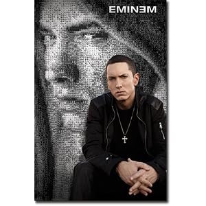 Eminem Collage Poster RS2556