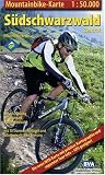  : S&uuml;dschwarzwald (Zentral), Mountainbike-Karte 1:50.000: Zwischen Feldberg und Kandel. Mit 10 Tourenvorschl&auml;gen und Schwarzwald-Bike-Crossing