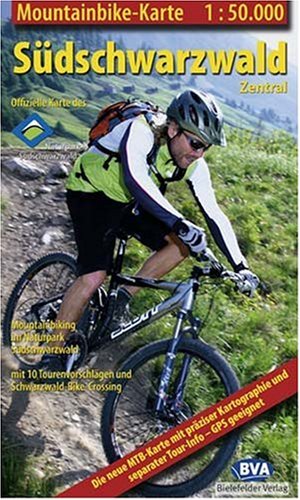 City Travel Guides Discounted  Bücher : Südschwarzwald (Zentral), Mountainbike-Karte 1:50.000: Zwischen Feldberg und Kandel. Mit 10 Tourenvorschlägen und Schwarzwald-Bike-Crossing