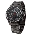 DETOMASO Herrenuhr FIRENZE Chronograph IPB SM1624C-BK