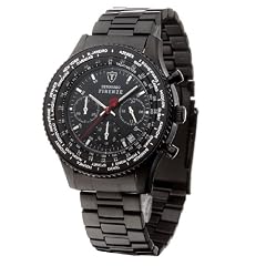 Detomaso Classic Herren-Armbanduhr FIRENZE Chronograph IPB SM1624C-BK
