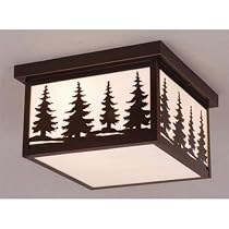 OF33412 - Yellow Stone Outdoor Flush Mount
