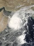 Tropical Cyclone Gonu in the Arabian Sea, June 5, 2007 Astronomy & Space Photographic Poster Print by Stocktrek Images, 18x24