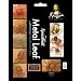 Speedball Mona Lisa Black Variegated Leaf, 6 Sheet Pack