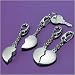 Matt Broken Heart Duo Keyring