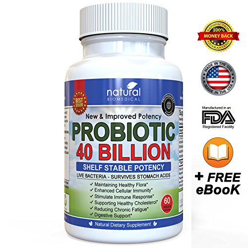PROBIOTIC PILLS FOR WOMEN 40 BILLION Probiotics Supplement Acidophilus FOS Bifidobacterium Organisms Digestive Tablets Stomach Best Bloating Gas Men PROBIOTIC PILLS FOR WOMEN 40 BILLION Probiotics Supplement Acidophilus FOS Bifidobacterium Organisms Digestive Tablets Stomach Best Bloating Gas Men