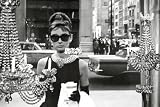 Audrey Hepburn (Breakfast at Tiffany's, Looking Through Window) Movie Poster Print - 24 X 36