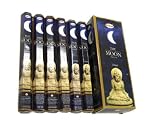 The Moon - Box of Six 20 Gram Tubes - HEM Incense