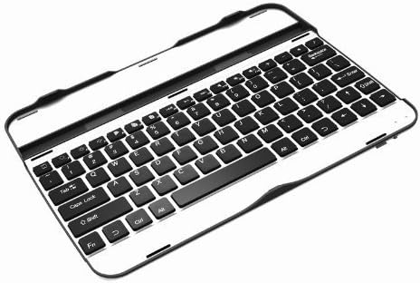 Tpcromeer Bluetooth Aluminum Keyboard Case for Samsung Galaxy Tab 3 10.1 Inch P5200 Black