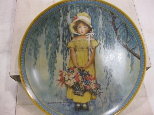 Knowles "Easter" Collectible China Plate From Jessie Willcox Smith Childhood Holiday Memories Series By Pennsylvania Academy of the Fine Arts 1986