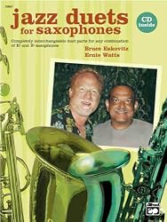 Jazz Duets for Saxophones (Book & Cd)